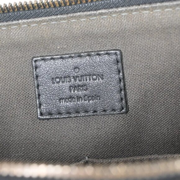 (D510) LOUIS VUITTON Porte Documents Jour 2Way Hand Bag Damier Infini BK - Picture 9 of 13